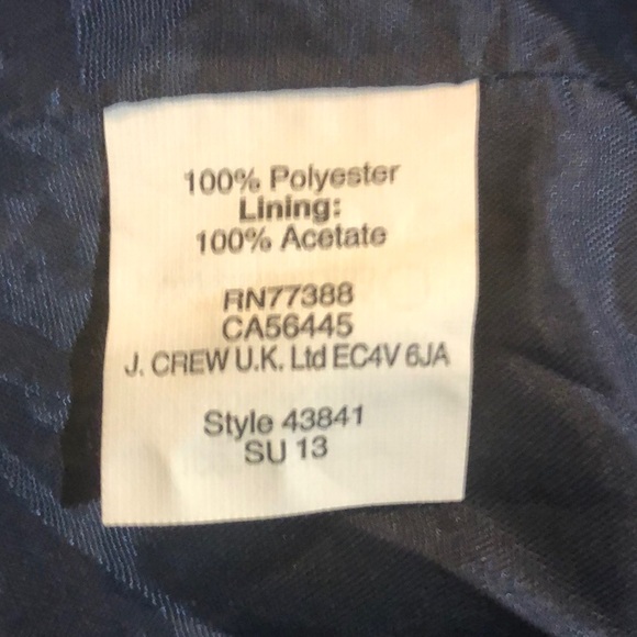 J Crew Polka Dot Seaside Cami Mini Dress Size 0 - Picture 5 of 6